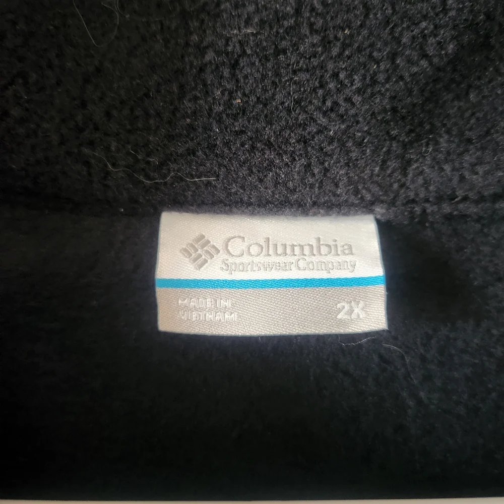 NWT Columbia Black Fleece Vest - Picture 2 of 7